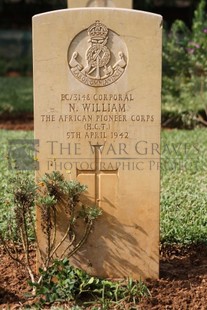 BEIRUT WAR CEMETERY - WILLIAM, N